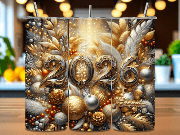 2026 Gold Floral New Year Tumbler Wrap: A Practical Guide for Sublimation Designers and Crafters