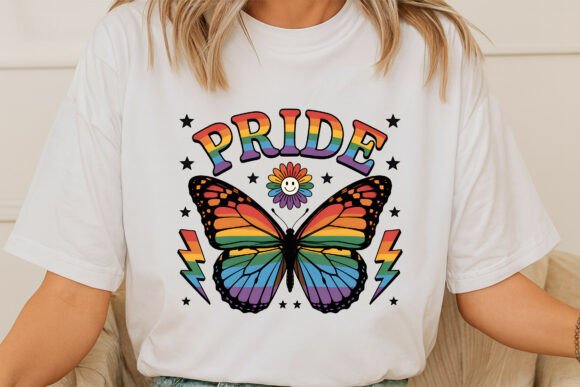 Celebrate Pride with a Colorful Butterfly
