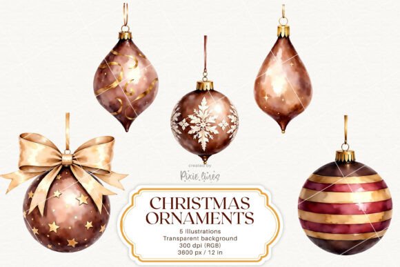 Christmas Tree Ornaments & New Year Decor