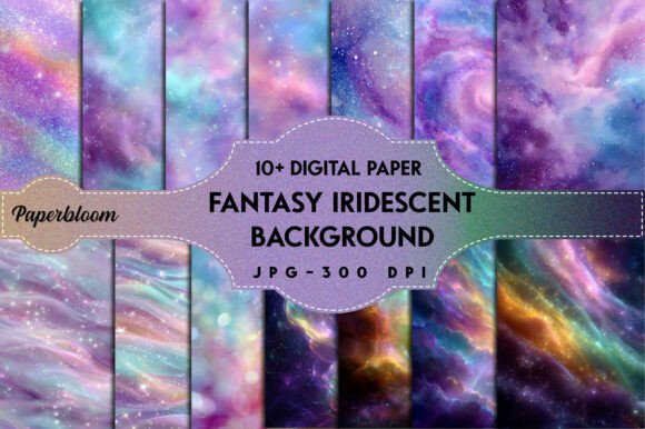 Fantasy Iridescent Background: When Soft Luminosity Meets Practical Design