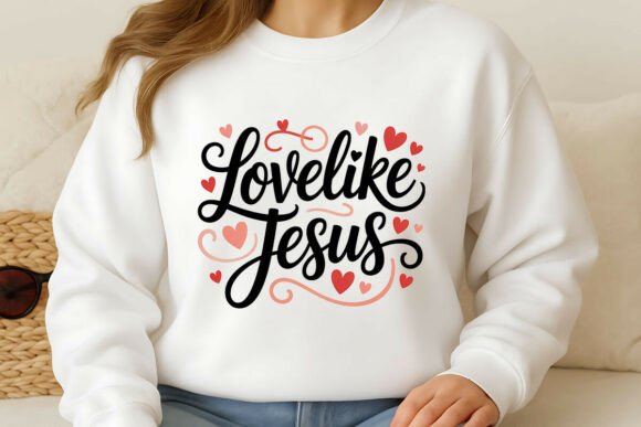 Love Like Jesus PNG: A High-Resolution Christian PNG for Purpose-Driven Design