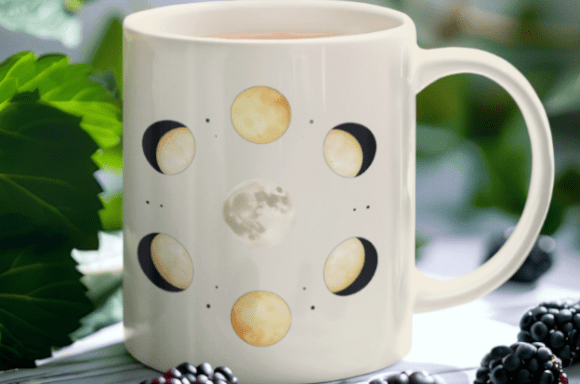 Moon Phases Illustration Coll