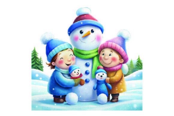 Snowman and Baby Christmas PNG: A Practical Asset for Creative Execution