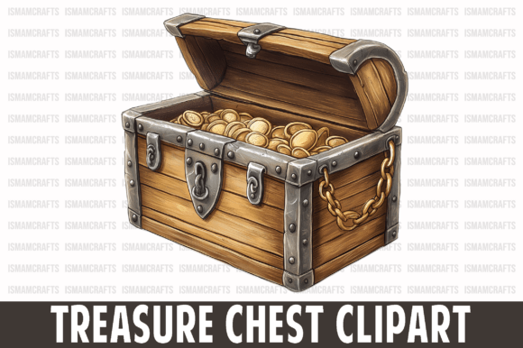 Treasure Chest Clipart PNG
