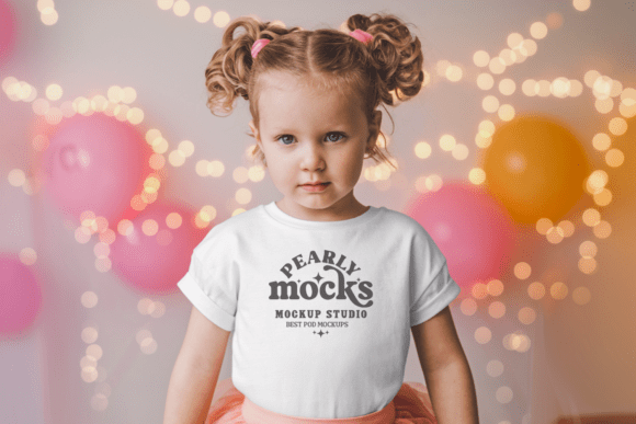 Turn Your Kids’ Designs Into Stunning Visuals with the Bella Canvas 3001T T-Shirt Mockup