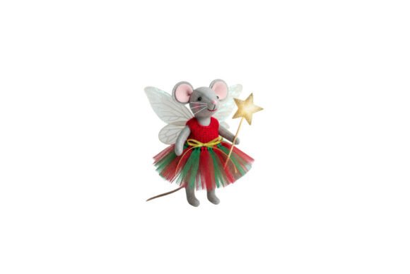 Whimsical Fairy Mouse with Wings and Wan: A Versatile PNG Design for Creative Professionals